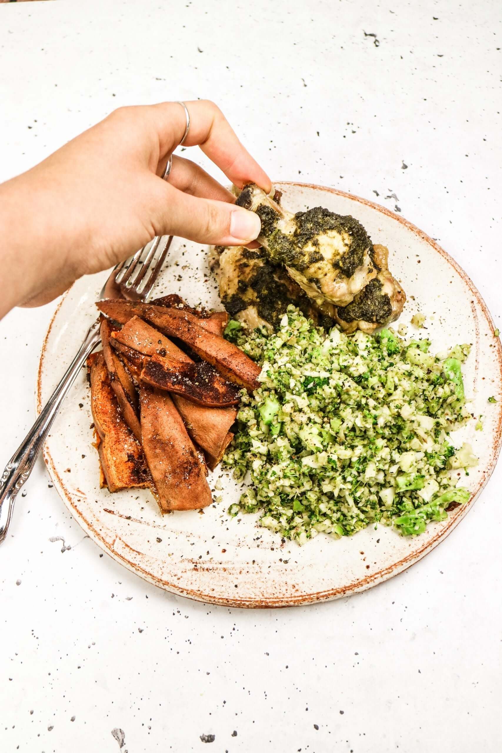 Salmon Pesto Rice