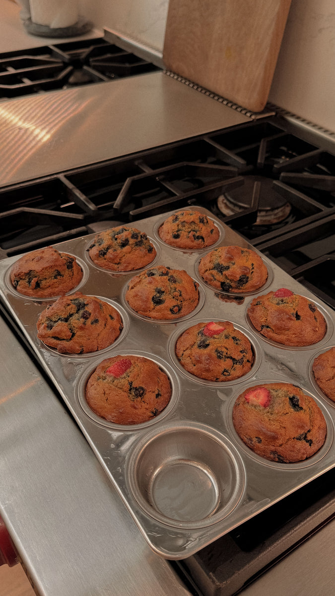 Healthy Blueberry Muffins | Monica Yates Health