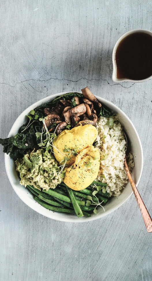 Broth Bowl and Meatballs