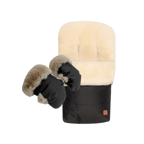 Baa Baby Original Sheepskin Footmuff & Pram Mittens