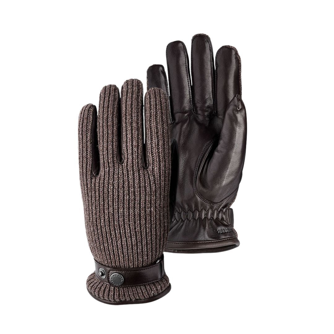 Hestra Italian Leather & Wool Christopher Gloves